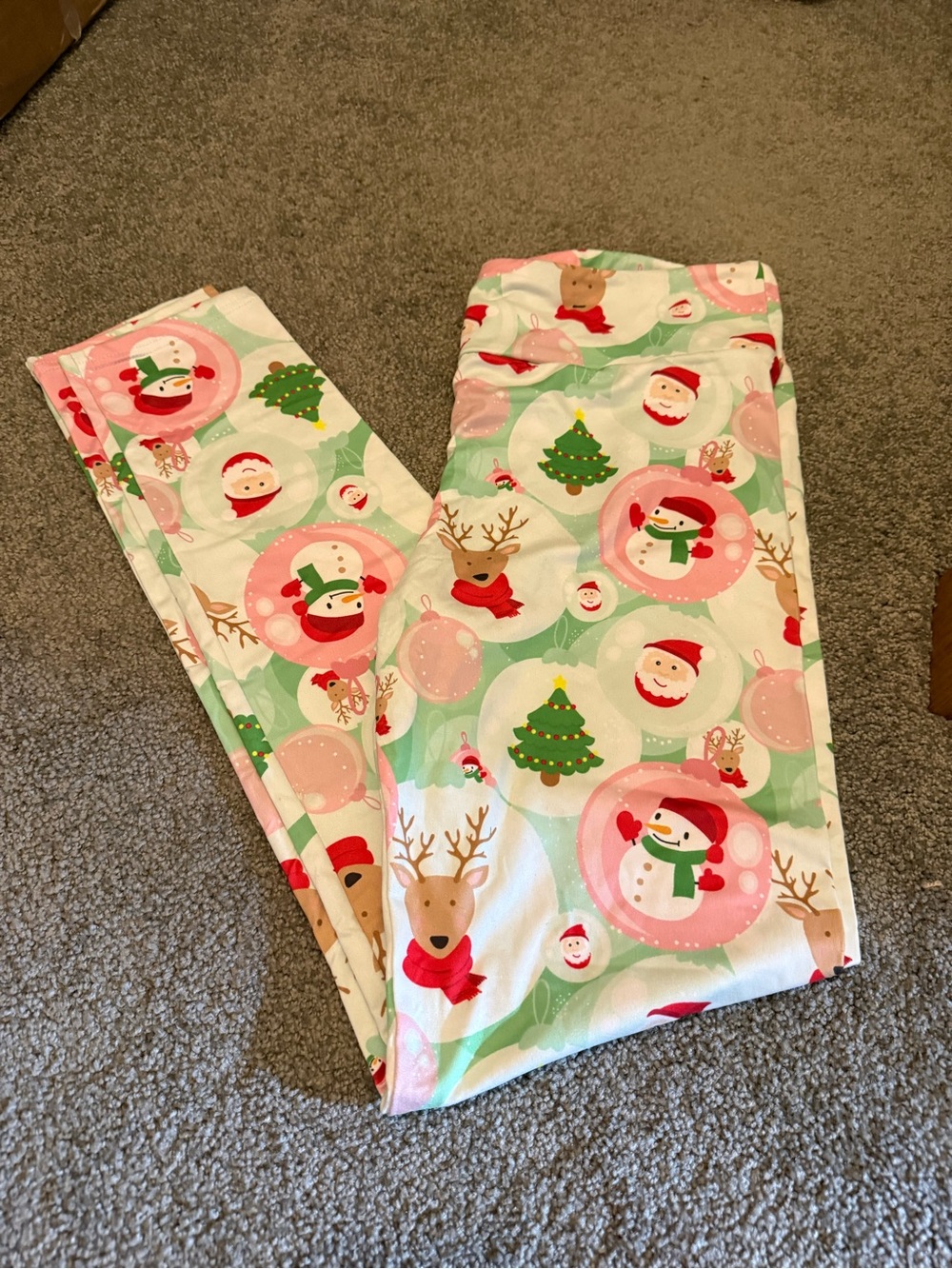 Ambrie Christmas Full Length Leggings